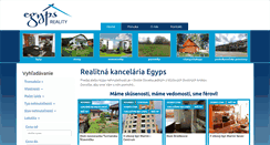 Desktop Screenshot of egyps.sk